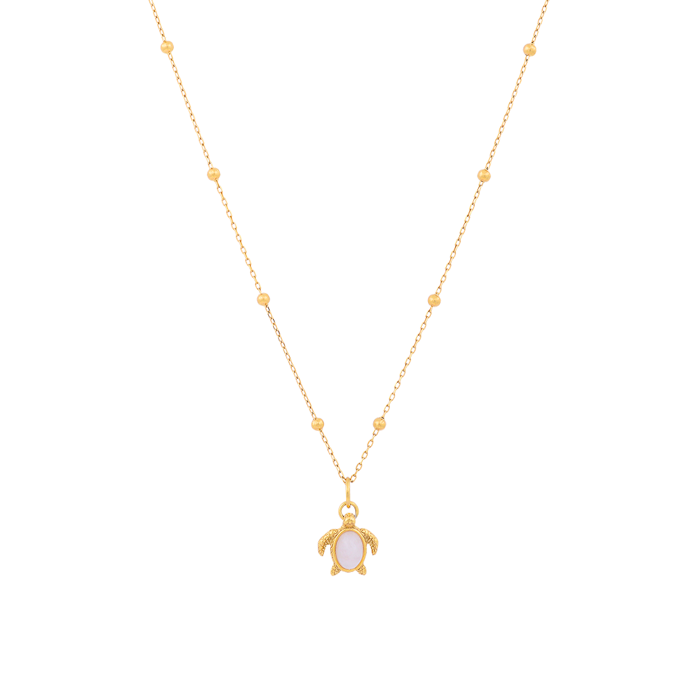 Australian Sea Turtle Stone Necklace