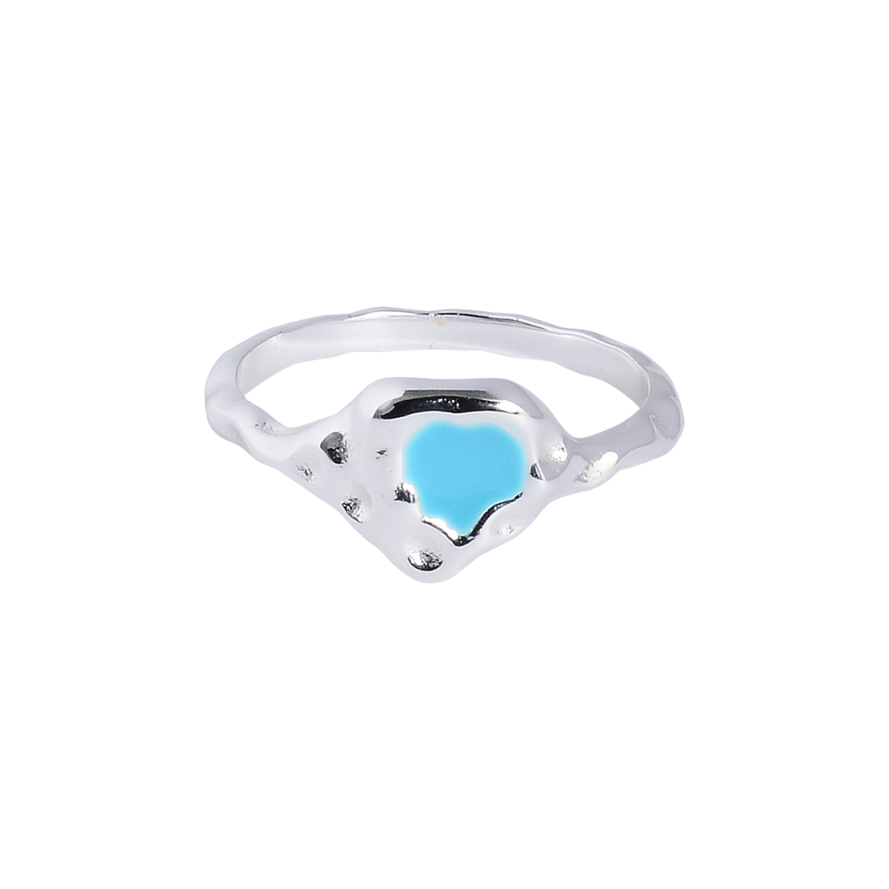Heart Reef Turquoise Ring