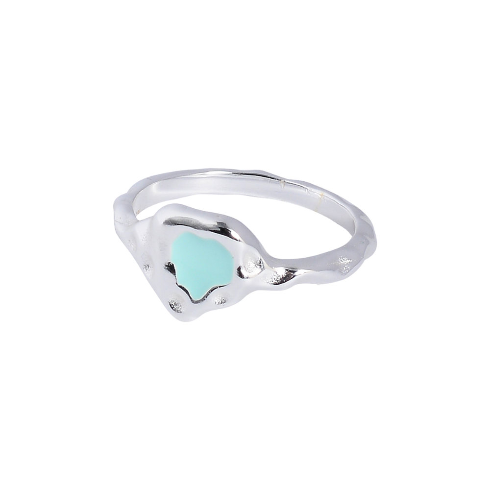Heart Reef Mint Ring
