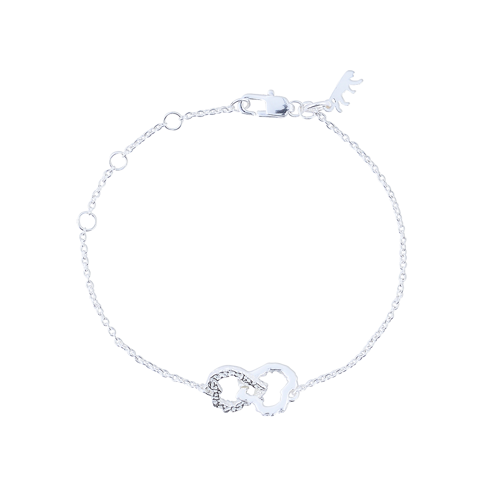 Hugging Heart Bracelet