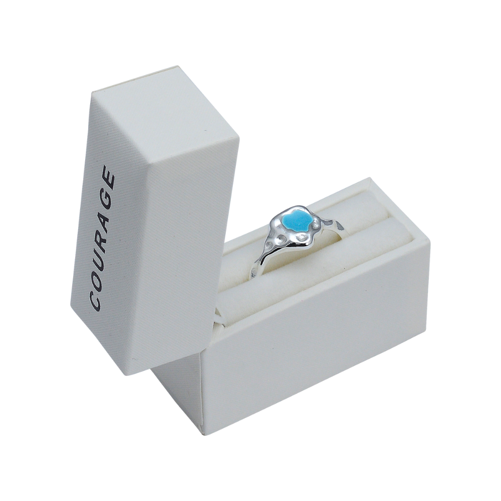 Heart Reef Turquoise Ring