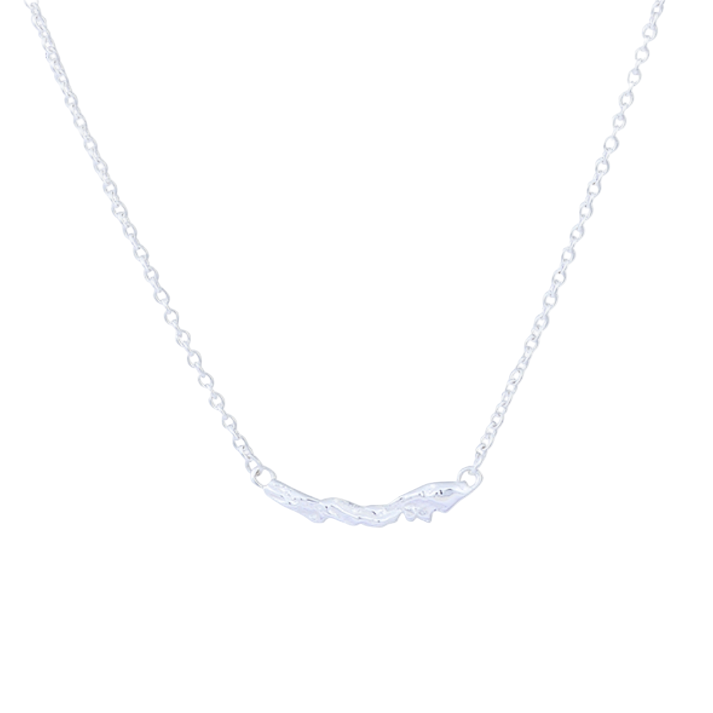 Great Barrier Reef Metal necklace Silver