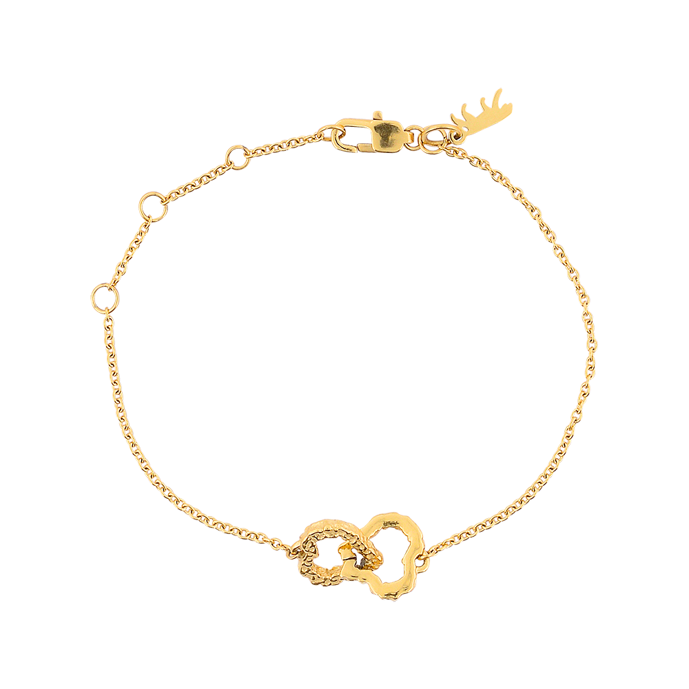 Hugging Heart Bracelet