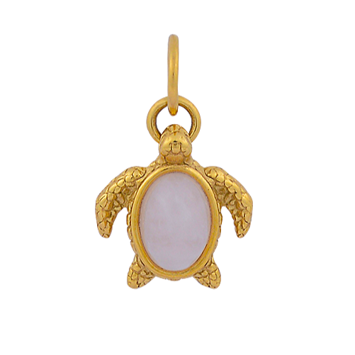 Rose Quarts Stone Sea Turtle