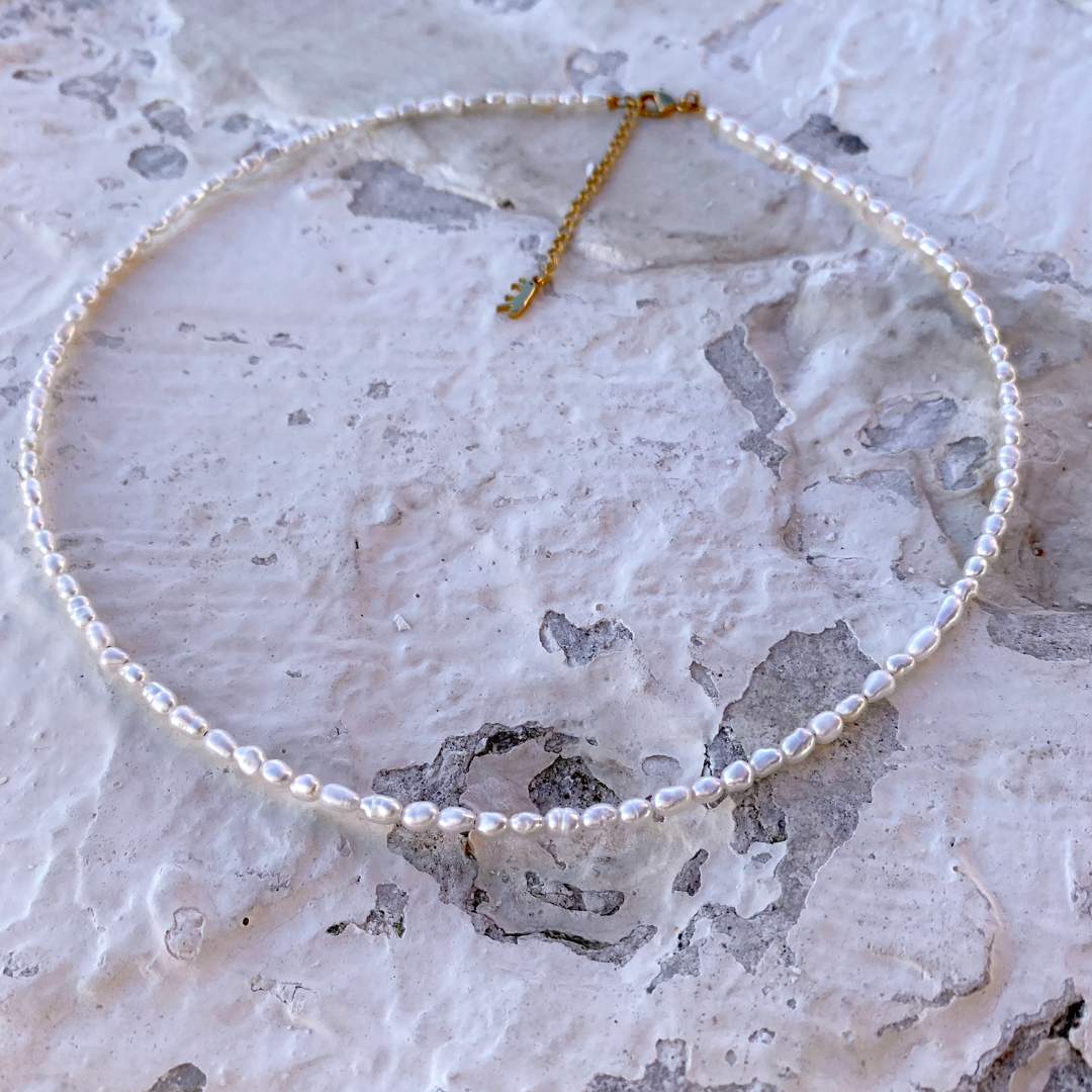 La Petite Pearl Necklace – Bands of Courage