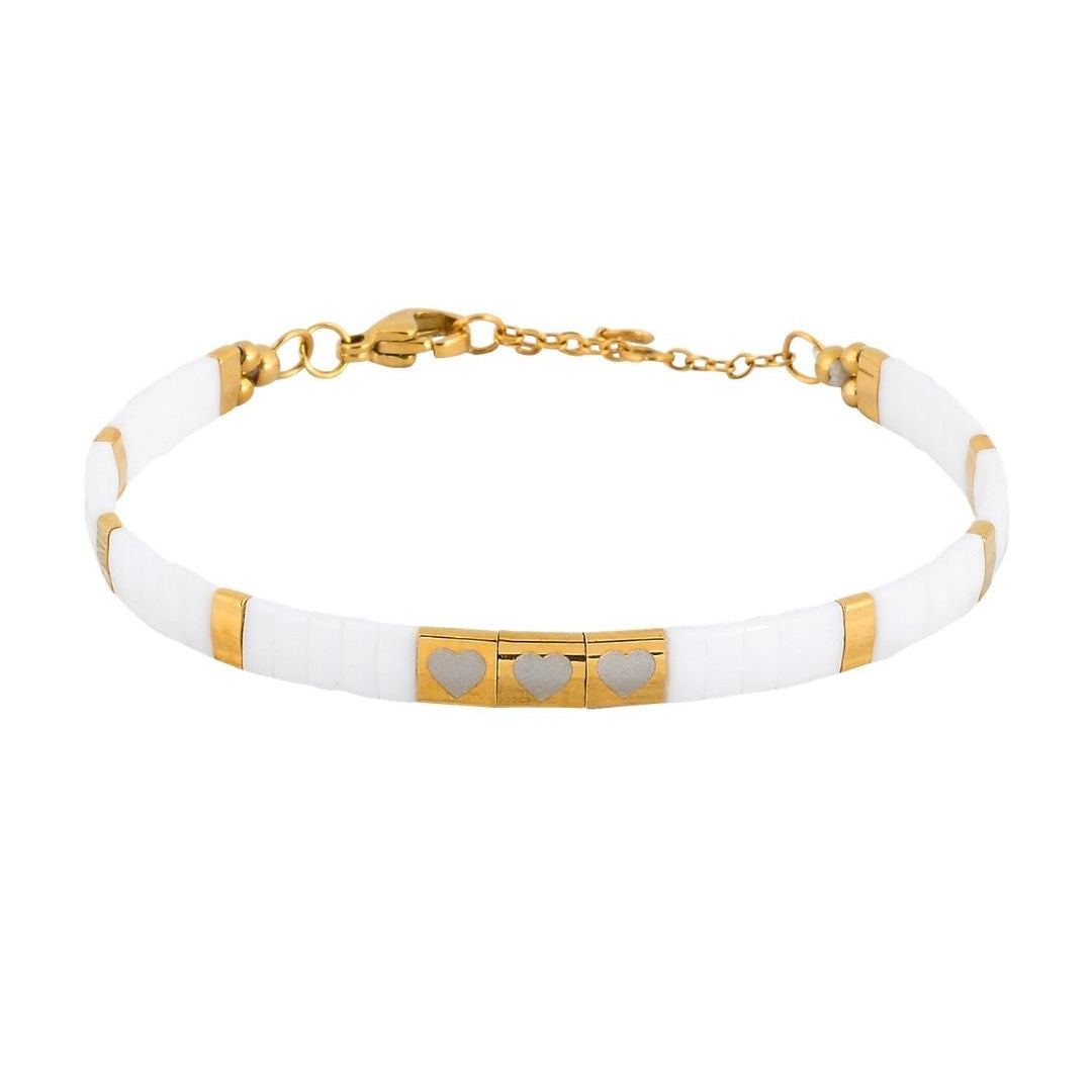 Mama's Heart Classic Beaded Bracelet