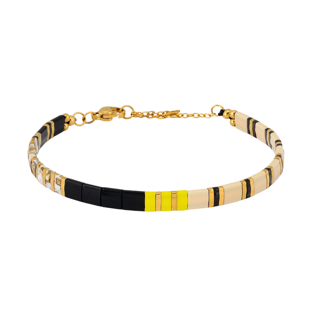 Amur Leopard Classic Beaded Bracelet