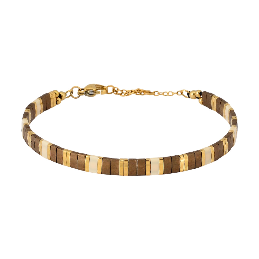 Grizzly Bear Classic Beaded  Bracelet