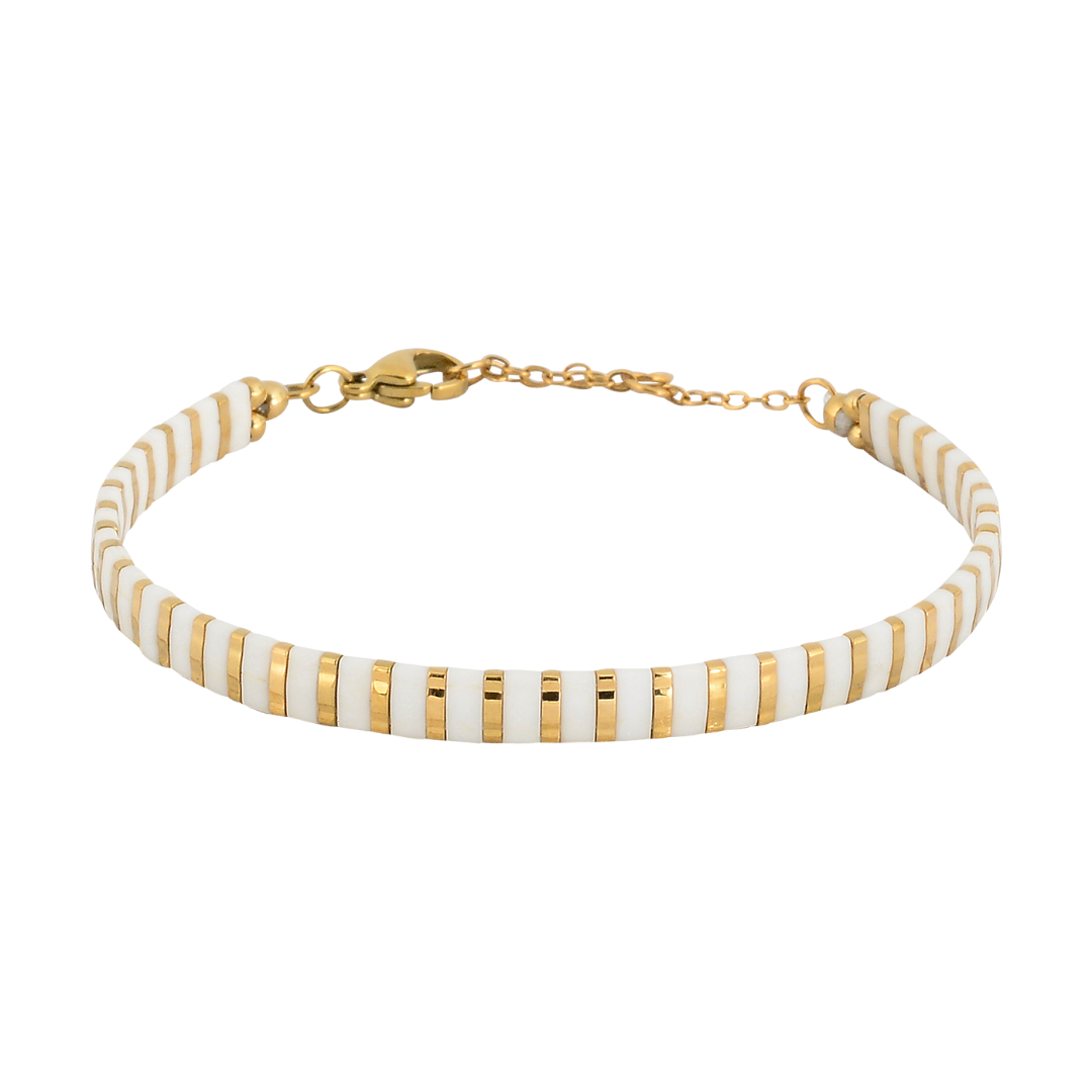 Arctic Fox Classic Beaded Bracelet