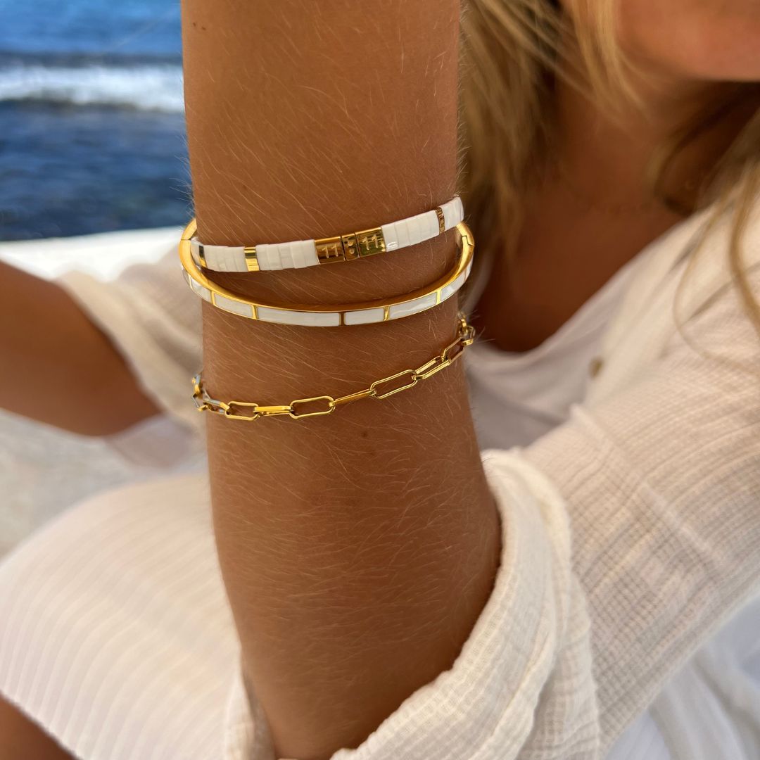 Polar Bear 11:11 Classic Beaded Bracelet