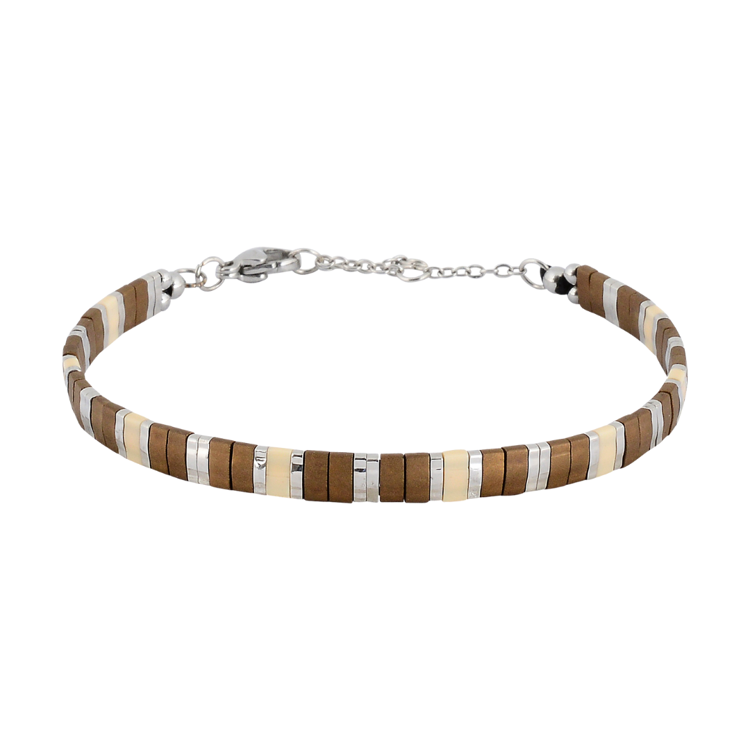 Grizzly Bear Classic Beaded  Bracelet