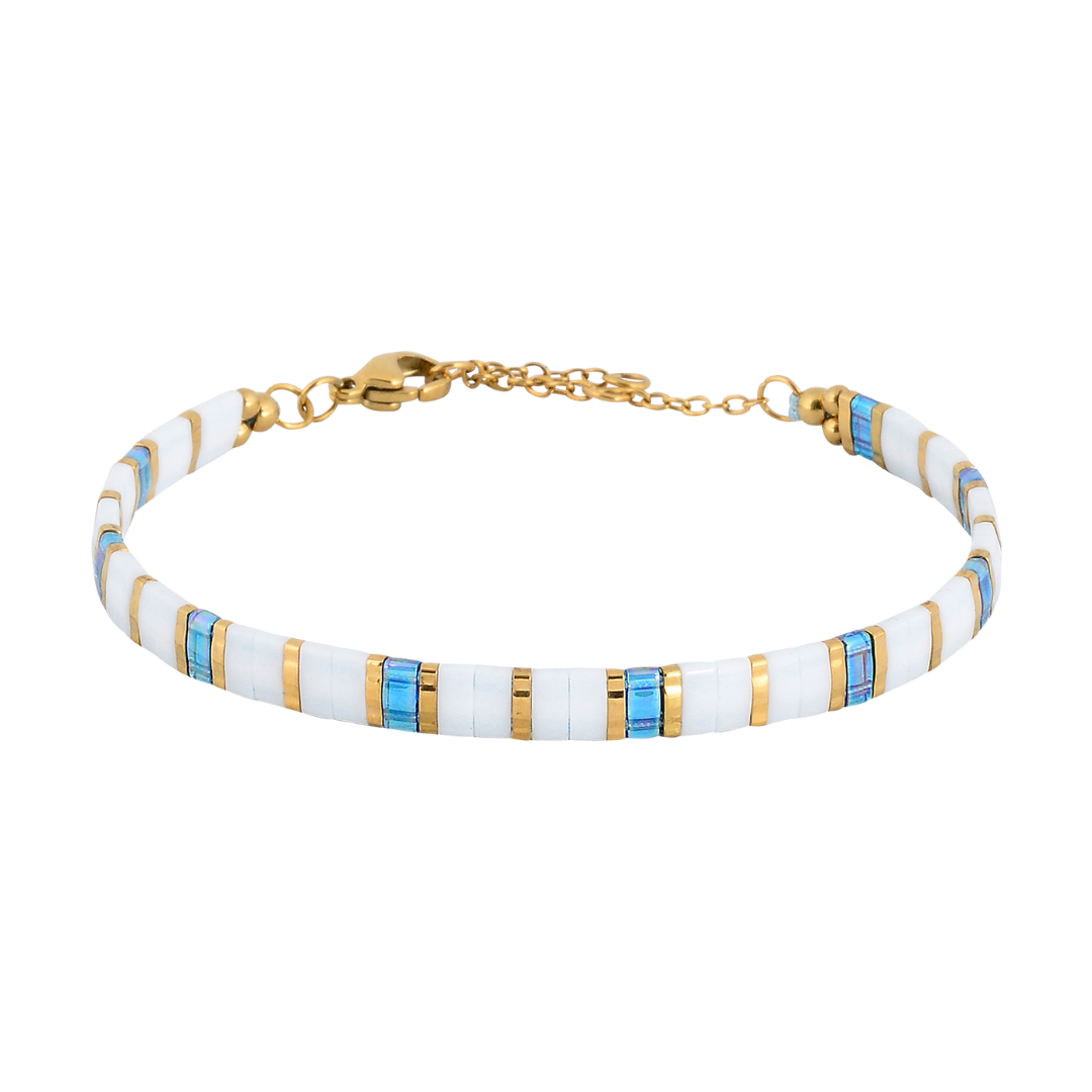 Blue Footed-Booby Classic Beaded Bracelet