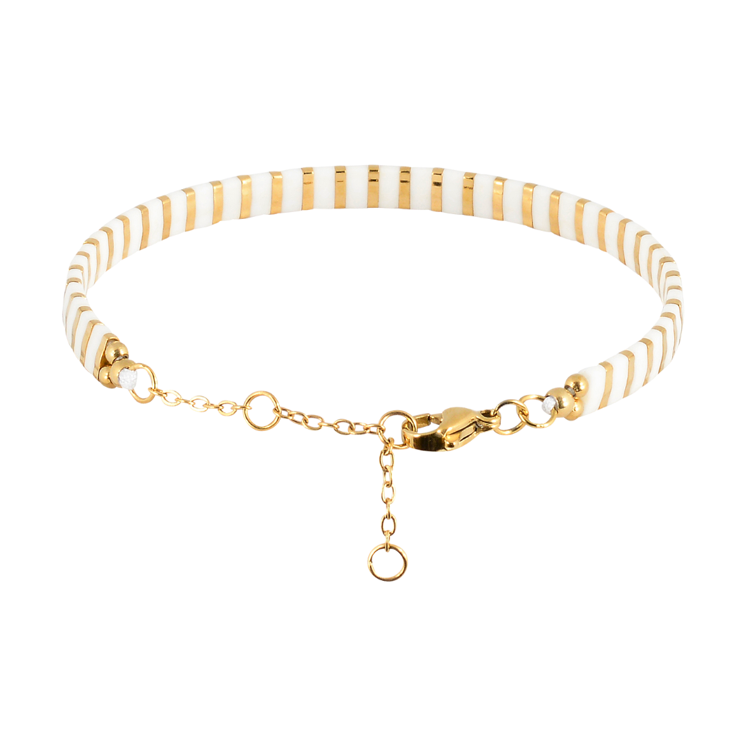 Arctic Fox Classic Beaded Bracelet