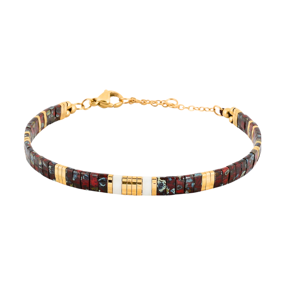 African Elephant Classic Beaded Bracelet