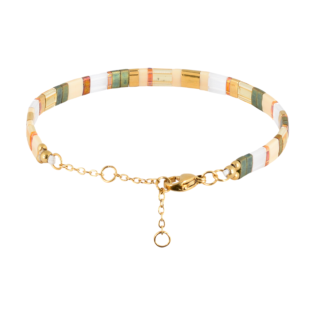 West African Lion Classic Beaded Bracelet