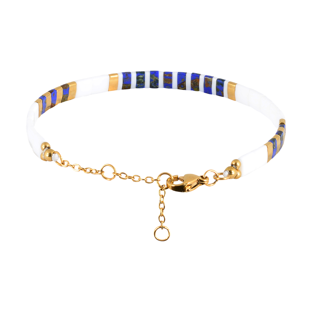 Beluga Whale Classic Beaded Bracelet