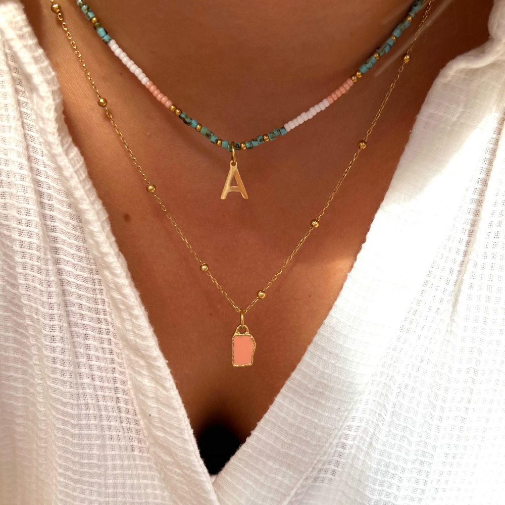 Great Barrier Reef Petite Beaded Necklace