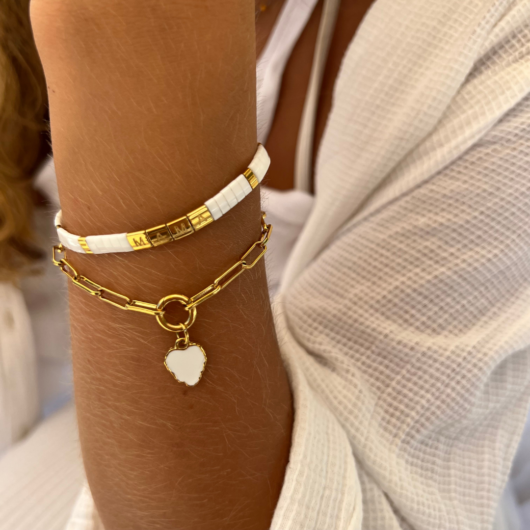 Mama Love Bracelet Stack