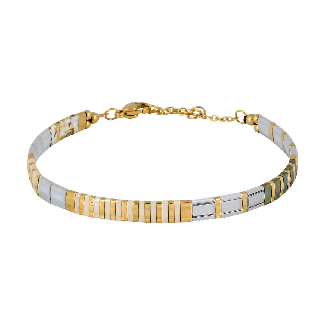 Mexican Wolf Classic Beaded Bracelet
