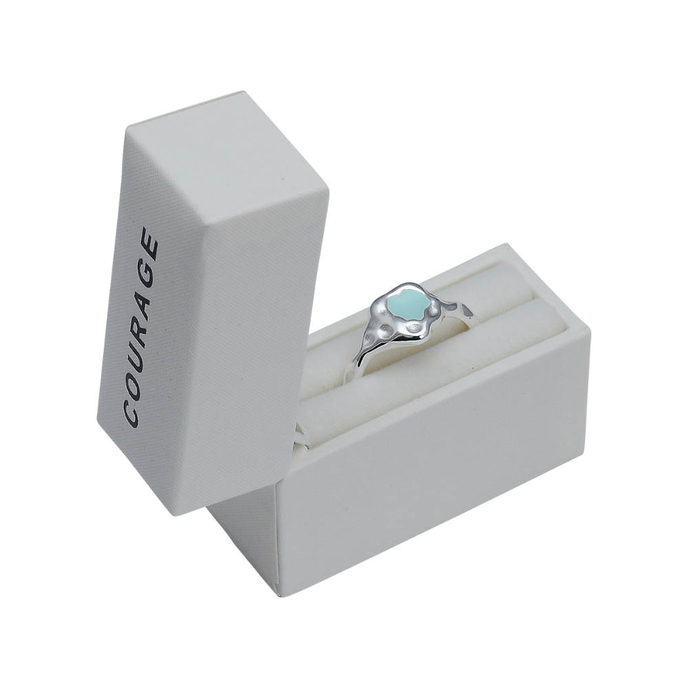 Heart Reef Mint Ring