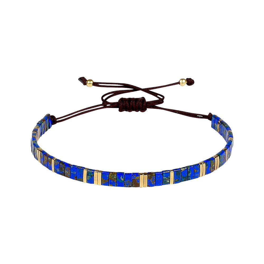 Blue Whale Classic Beaded Bracelet