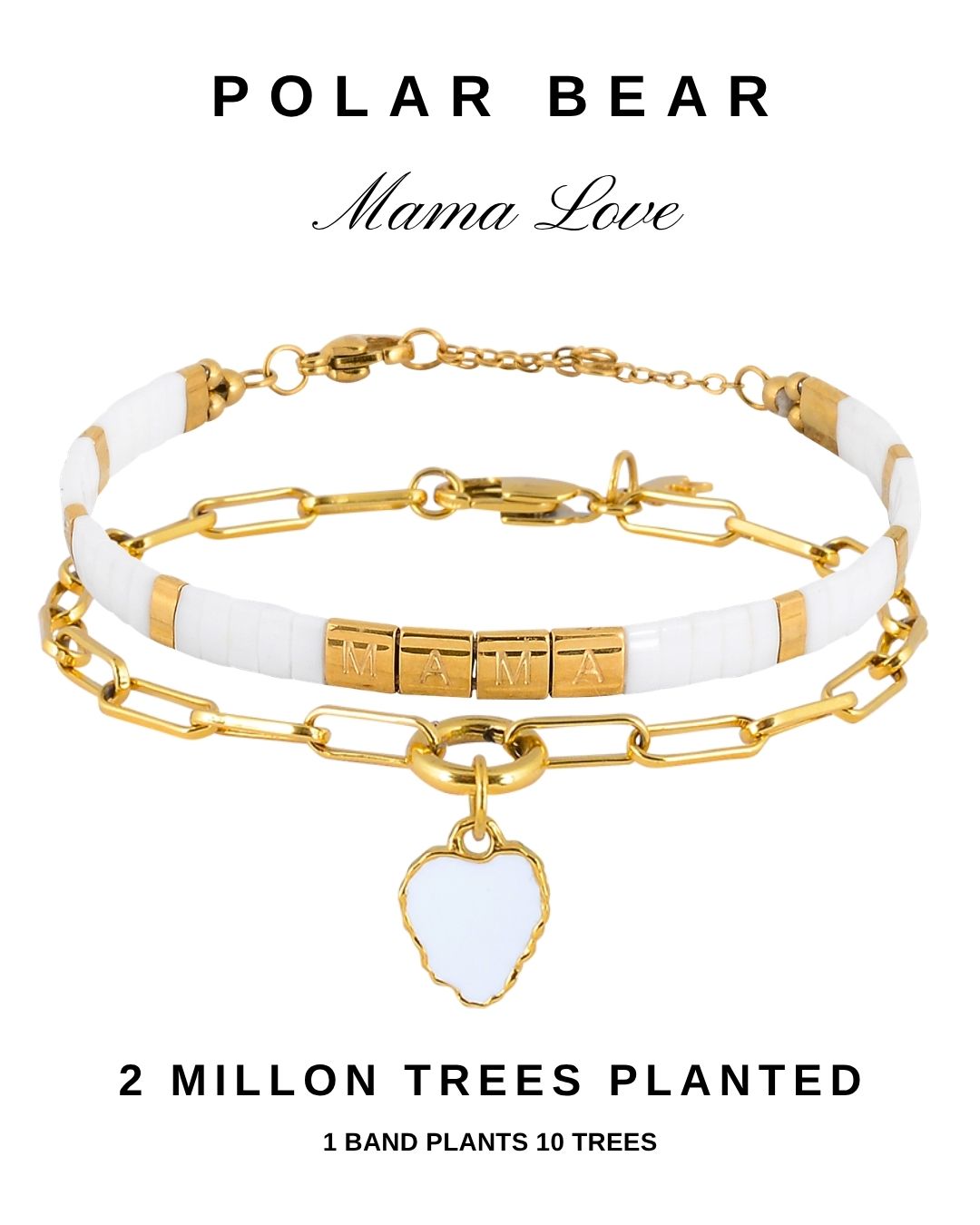 Mama Love Bracelet Stack