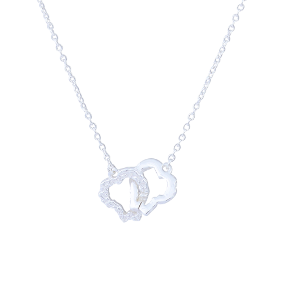 Hugging Heart Necklace