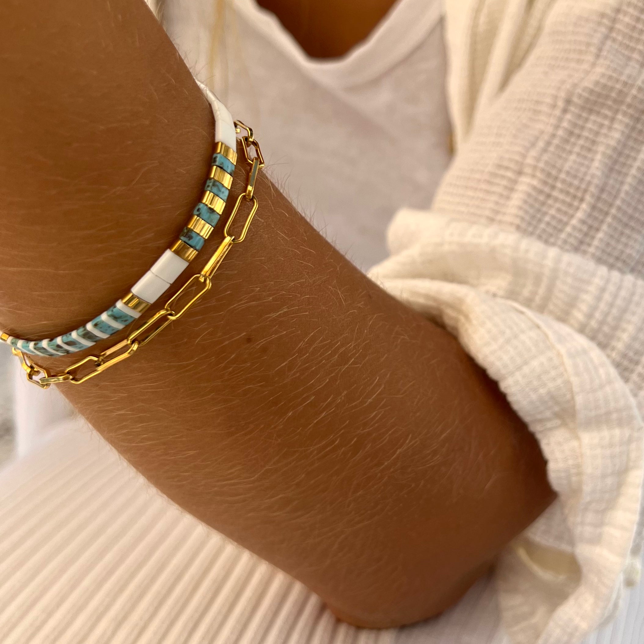 Maldives Reefs Classic Beaded Bracelet